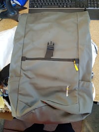 Taschmik Rolltop Hátizsák Vízálló 17 Colos Laptop Táska Szürke 27L - Lopásgátló Férfi Női Iskolai Üzleti Hátizsák S-alakú Pántokkal 4