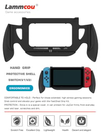 Nintendo Switch XL markolat - Fekete tartóállvány játéktárolóval 2