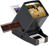 DGODRT LED Dia Vetítő 35mm Negatívhoz és Diához 3x Nagyítással USB Kábellel 1