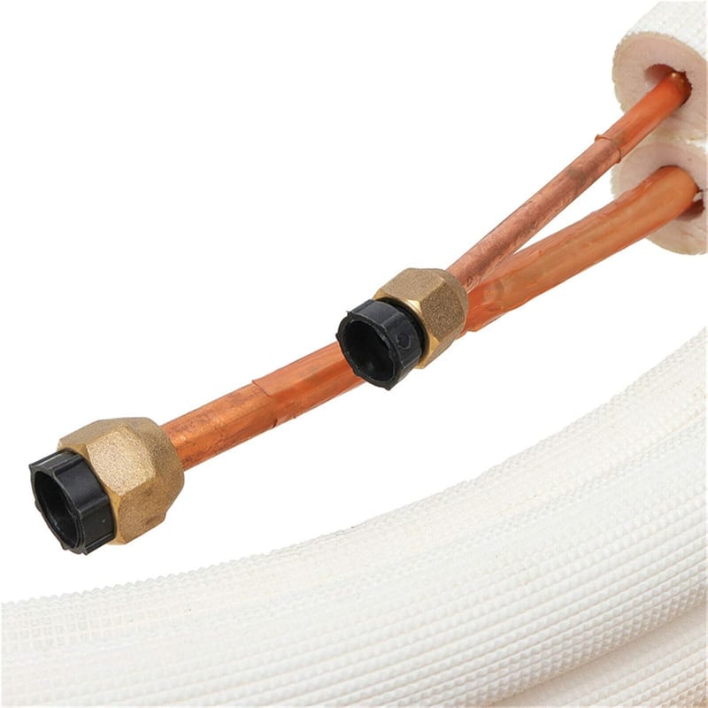 DH-Link Szigetelt Klíma Csatorna 1/4" 3/8" Dupla Tekercs 5db