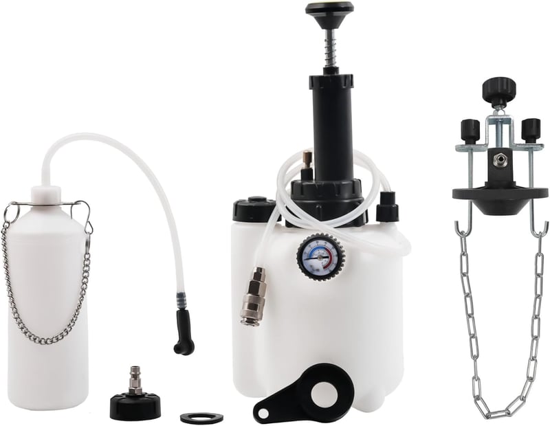 DHA Féktöltő Légnyomásos Fékvédő Készlet 3L Univerzális Adapter