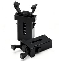 Închizătoare capac coș de gunoi Brabantia, clipsuri de schimb flexibile pentru capace, pentru coșuri Touch Top de 3-50 litri, cleme de fixare durabile, pentru coș de gunoi de bucătărie, 2 bucăți 1