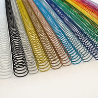 DHP kovová špirála, rozstup 5:1, 10 mm, A4, balenie MiniPACK mix farieb, 25 ks, štandardné a špeciálne farby, kapacita 60 listov 1