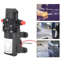 Membrán Szivattyú 12V 60W 5L/perc Nagynyomású Vízpumpa 115psi 0.8MPa Önfelszívó Autómosó — hiányzó felfogatók (állapot: lásd a 2. képet) 13