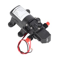 Membrán Szivattyú 12V 60W 5L/perc Nagynyomású Vízpumpa 115psi 0.8MPa Önfelszívó Autómosó — hiányzó felfogatók (állapot: lásd a 2. képet) 7