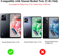 DiaryTown Állat Mintás Szilikon Tok Xiaomi Redmi Note 12 4G Telefonhoz - Ultravékony, Karcálló, Ütésálló TPU Védőtok Macska és Tigris Mintáv 6