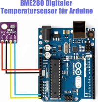Dictien BME280 Barometrikus Szenzor Modul 5V Arduino Raspberry Pi 5db 2