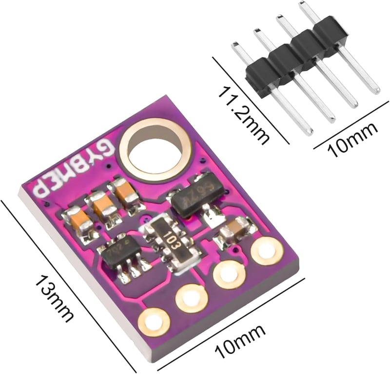 Dictien BME280 Barometrikus Szenzor Modul 5V Arduino Raspberry Pi 5db
