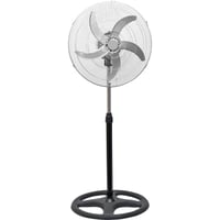 DICTROLUX 3 v 1 nástenný a stolový ventilátor, 5 lopatiek, 60 W, otočný, čierna oceľ, 240 V 2