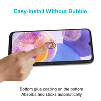 Didisky 3 ks tvrdené sklo na ochranu displeja pre Samsung Galaxy A23 4G / A23 5G, tvrdosť 9H, kompatibilné s čítačkou odtlačkov prstov, bez bublín, HD rozlíšenie 5