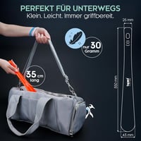 Die Schuhanzieher 35 cm-es Műanyag Cipőkanál Akasztófurattal - Törtfehér Cipőfelhúzó Segédeszköz, Németországi Minőség, Z1555 3