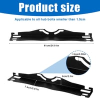 Diegimr 2 db 61 cm kerékbeállító mérőlappár, sáv és összetartás beállítás autóhoz, SUV-hoz, teherautóhoz 2