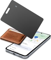 DIFCUL Slim Wallet Tracker Card Android, Vezeték nélküli Újratölthető Nyomkövető Kártya Google Find My Device-hez 1