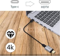 DIFCUL USB-C HDMI adapter 4K 60Hz tablet telefon laptop videó átvitel 5