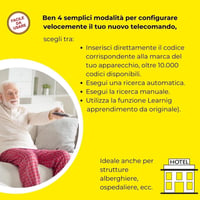 DIGIQUEST Univerzális TV Távirányító Nagy Gombokkal - Összes TV-hez, Memóriafunkció - singles 3