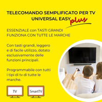 DIGIQUEST Univerzális TV Távirányító Nagy Gombokkal - Összes TV-hez, Memóriafunkció - singles 2