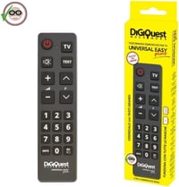 DIGIQUEST Univerzális TV Távirányító Nagy Gombokkal - Összes TV-hez, Memóriafunkció - singles 4