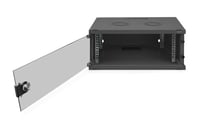 Dulap Rack de rețea DIGITUS 19" 4U – Dezasamblat – SOHO – Negru 7