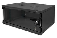 Dulap Rack de rețea DIGITUS 19" 4U – Dezasamblat – SOHO – Negru 1
