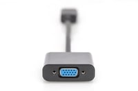Grafický adaptér DIGITUS DisplayPort na VGA, prevodník DP-VGA, QXGA 60Hz, rozlíšenie 2048x1536 pixelov, čierny 5