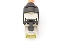 Conector de rețea DIGITUS DN-93631 Cat 6A, 5 bucăți - Mufă RJ45 ecranată la 360° pentru asamblare pe teren - Instalare fără unelte - 500 MHz - 10 Gbit/s 7