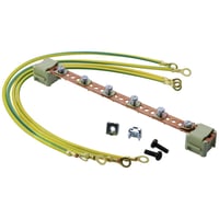 Bară de egalizare a potențialului DIGITUS – lungime 220 mm – 6 puncte de conectare – sistem de împământare DN-19 1
