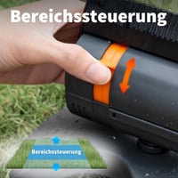 Diivoo Mini Turbo Oszcilláló Kerti Szórófejes Öntözőrendszer 16 Fúvókával, Gyorscsatlakozóval és Nagy Talppal, Szürke 4