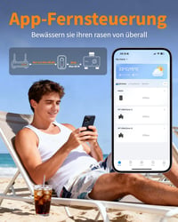 Diivoo WT-09W WiFi öntözőóra 2 kimenettel, Alexa/Google kompatibilis 3