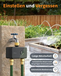 Diivoo WT-09W WiFi öntözőóra 2 kimenettel, Alexa/Google kompatibilis 9