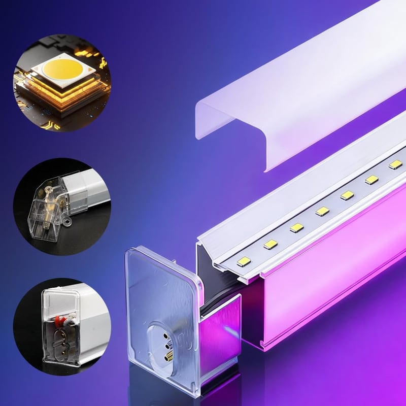 DIKHEE LED Mennyezeti Lámpa RGB Dimmelhető Zeneszinkron Hexagon Távirányító App
