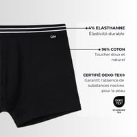 Pachet 4 boxeri bărbați DIM EcoDIM - Bumbac elastic, betelie clasică 6