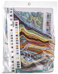 Dimensions Cottage Retreat vyšívacia súprava s vankúšikom, 40,6 x 25,4 cm, hotová výšivka 2