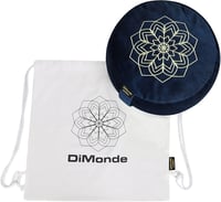 DiMonde Zafu meditációs párna kerek buckwheat magpal mosható mandala 33cm 2