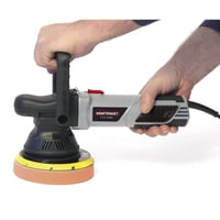 Excentrická leštička Dino KRAFTPAKET 640301 15mm 900W, XXL sada s kotúčmi 125/150mm, sivá 5