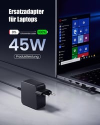 DINTYOU 45W Laptop Töltő 19V 2.37A 4.0x1.35mm - ASUS ZenBook UX305 UX330UA VivoBook Ultrabook Kompatibilis Adapter Túlfeszültség Védelemmel 2