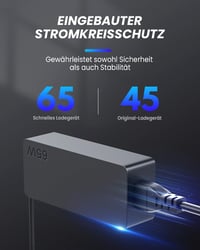 DINTYOU 65W Töltő 5.5x2.5mm - JBL Xtreme, Xtreme 2 Bluetooth Hangszóróhoz - Univerzális Adapter Toshiba, HP Készülékekhez - Gyorstöltő Funkc 7