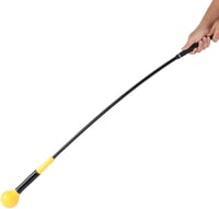 Dioche Golf Swing Edzőeszköz - Professzionális Lendületjavító Tréner Csúszásmentes Markolattal, Erő és Tempó Fejlesztésére, 120 cm 5