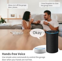 Dioche Smart WiFi Garázsajtó Nyitó Tuya App Vezérléssel, Alexa Google Assistant 5