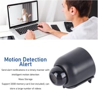 Dioche WiFi Mini Kamera 1080P HD Éjjellátó Biztonsági Kamera Mozgásérzékelővel Okostelefon Távfelügyelethez Beltéri Használatra 5