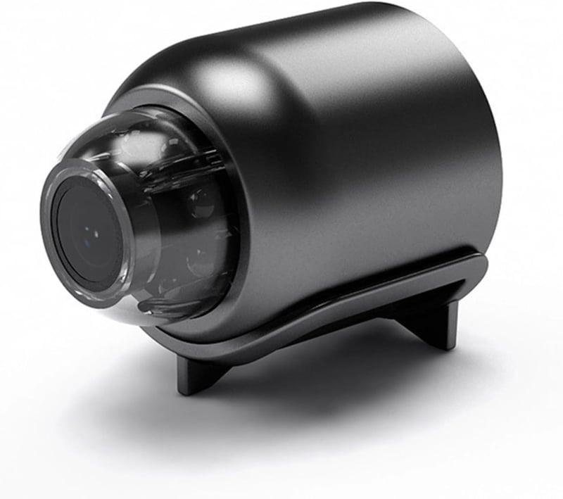 Dioche WiFi Mini Kamera 1080P HD Éjjellátó Biztonsági Kamera Mozgásérzékelővel Okostelefon Távfelügyelethez Beltéri Használatra