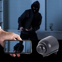 Dioche WiFi Mini Kamera 1080P HD Éjjellátó Biztonsági Kamera Mozgásérzékelővel Okostelefon Távfelügyelethez Beltéri Használatra 7