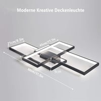 Diossad LED mennyezeti lámpa dimmelhető 2700-6500K távirányítóval 59W 4