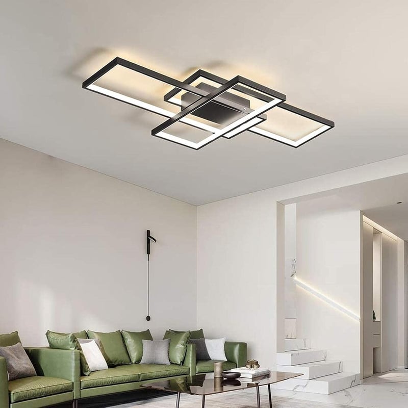 Diossad LED mennyezeti lámpa távirányítóval, dimmelhető, memória funkcióval, 2700K-6500K