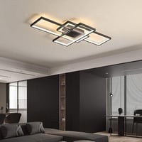 Diossad LED mennyezeti lámpa távirányítóval, dimmelhető, memória funkcióval, 2700K-6500K 7