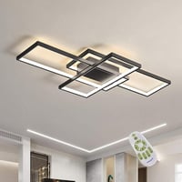 Diossad LED mennyezeti lámpa távirányítóval, dimmelhető, memória funkcióval, 2700K-6500K 1
