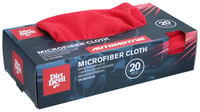 Lavetă auto din microfibră Dirt Devil 30x30 cm, roșu, set 20 bucăți, lavetă de curățare, lavetă pentru lustruire 3