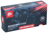 Lavetă auto din microfibră Dirt Devil 30x30 cm, roșu, set 20 bucăți, lavetă de curățare, lavetă pentru lustruire 4