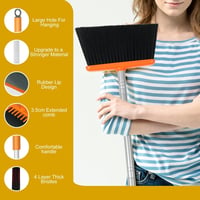 Dirty Fox Seprű és Lapát Szett 137cm Hosszú Nyéllel Narancssárga-Szürke 3