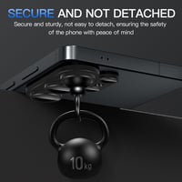 Ochranné sklo na šošovky fotoaparátu Diruite pre Samsung Galaxy S26 Ultra – HD tvrdené sklo a hliníkový kryt fotoaparátu, čierne (integrované) 5