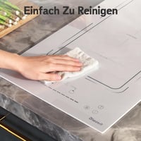 Disaenvir 2 lemezes indukciós főzőlap fehér 30cm 3500W 8